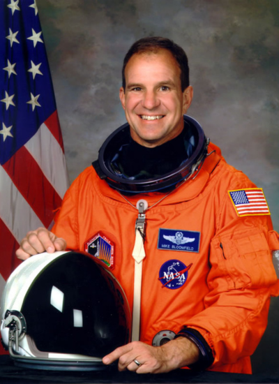 Space Shuttle Commander Michael Bloomfield